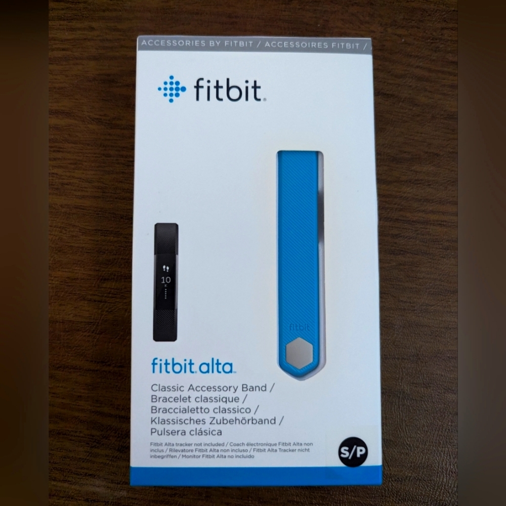 Fitbit Alta Teal / Turquoise Classic Accessory Band (New in Box)